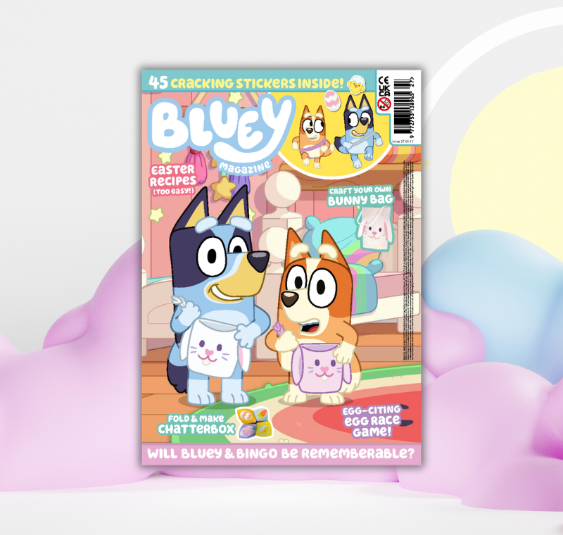 Immediate strengthens children’s portfolio with multi-territory licensing agreement for Bluey Magazine
